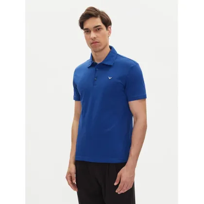 Zdjęcie Emporio Armani Polo EM000571 AF12331 UB093 Niebieski Regular Fit