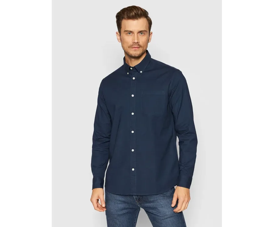 obrazek 1 Selected Homme Koszula Rick 16077359 Granatowy Regular Fit