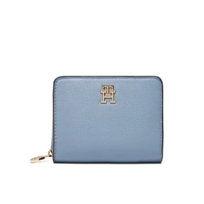 Zdjęcie Tommy Hilfiger Mały Portfel Damski Th Distinct Med Za AW0AW17473 Błękitny