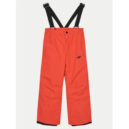 Zdjęcie 4F Spodnie narciarskie 4FJWAW24TFTRM654 Czerwony Regular Fit