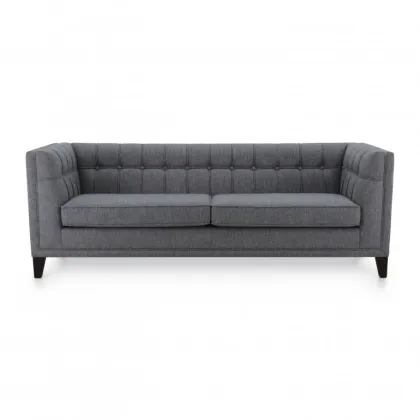 Zdjęcie Szara wygodna sofa 4-osobowa w nowoczesnym stylu - Sevensedie