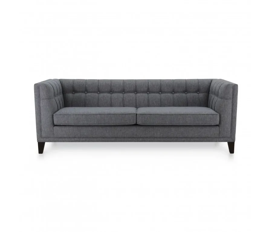 obrazek 1 Szara wygodna sofa 4-osobowa w nowoczesnym stylu - Sevensedie