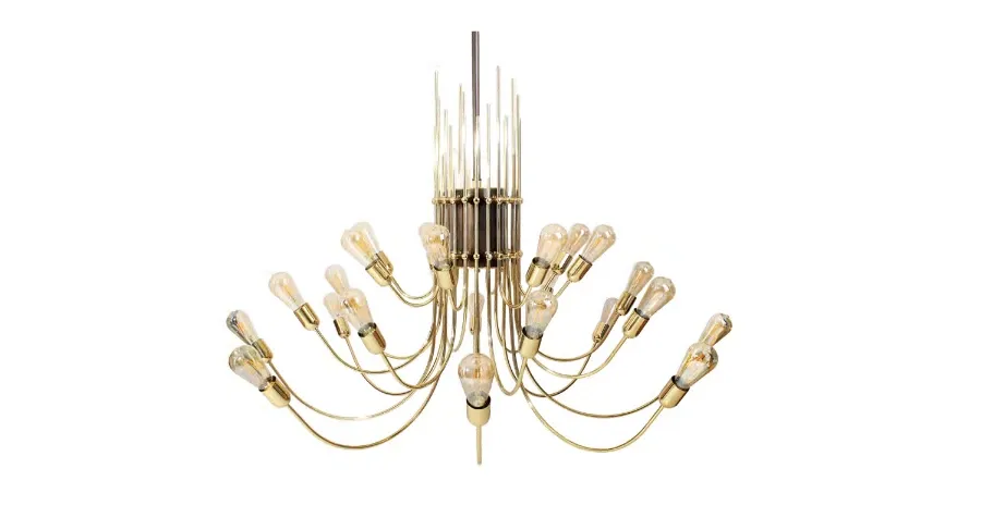 obrazek 6 Efektowna lampa wisząca z mosiądzu Octus marki CreativeMary