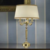 Picture A gold-cream lamp for the office