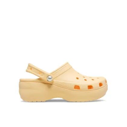 Zdjęcie Crocs Klapki Classic Platform Pearl Clog 211231 Różowy