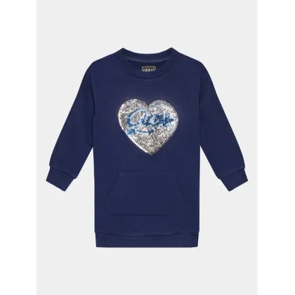 Zdjęcie Guess Sukienka codzienna K3BK26 KAD73 Granatowy Regular Fit