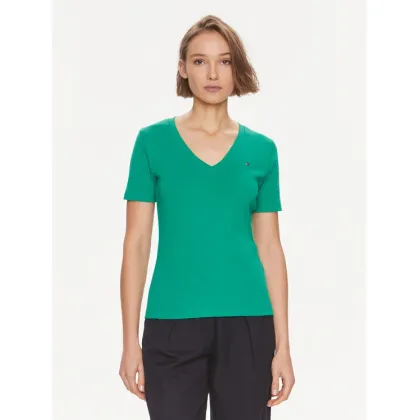 Zdjęcie Tommy Hilfiger T-Shirt New Cody WW0WW40584 Zielony Slim Fit