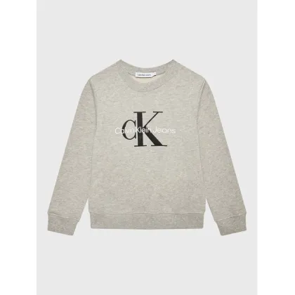 Zdjęcie Calvin Klein Jeans Bluza Monogram Logo IU0IU00265 Szary Regular Fit