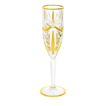 Zdjęcie Kryształowy komplet 6 kieliszków do degustacji szampana (157 ml)