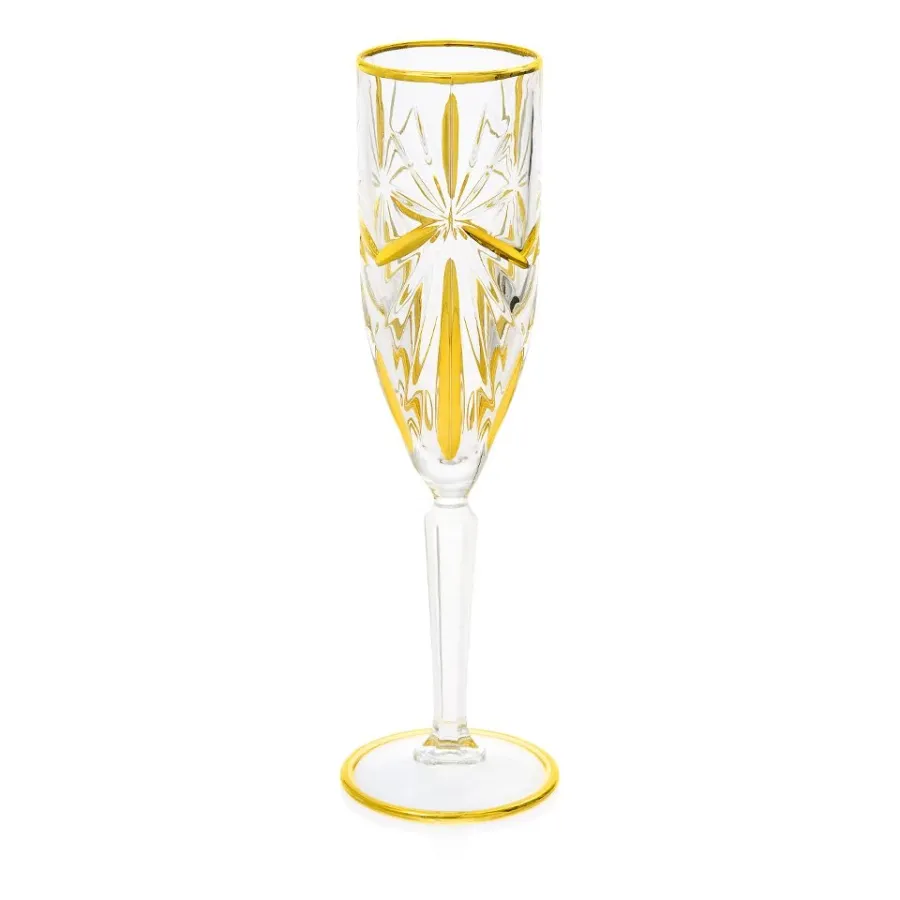 obrazek 1 Kryształowy komplet 6 kieliszków do degustacji szampana (157 ml)