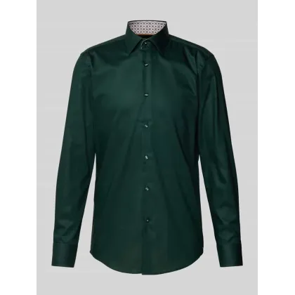 Zdjęcie Koszula biznesowa o kroju slim fit z listwą guzikową model ‘Hank’