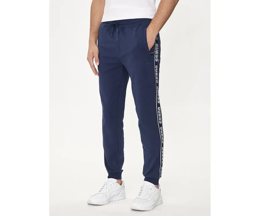 obrazek 1 Guess Spodnie dresowe Z2YB19 K6ZS1 Granatowy Regular Fit