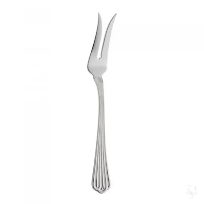 Zdjęcie Zdobiony srebrny widelec do serwowania pieczeni - Zaramella Argenti