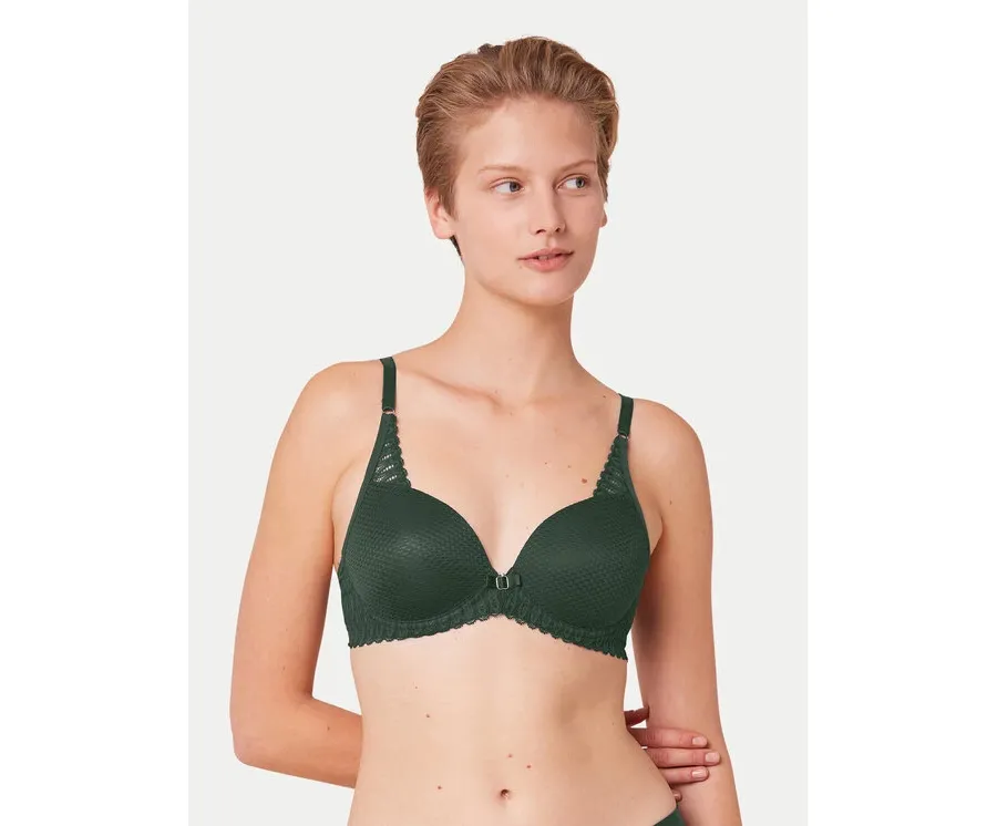 obrazek 1 Triumph Biustonosz z fiszbiną Aura Spotlight 10216459 Zielony