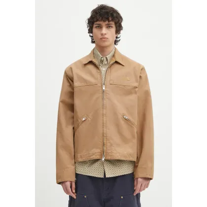 Zdjęcie The North Face kurtka Cedar Canvas Work kolor brązowy przejściowa NF0A8B721731