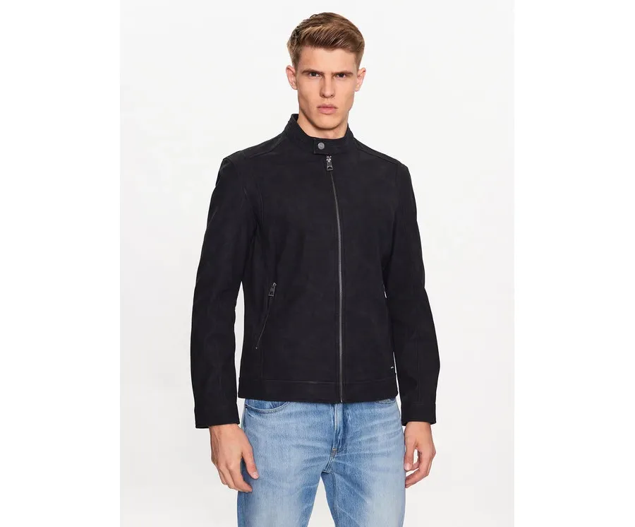 obrazek 1 Guess Kurtka z imitacji skóry M3YL00 WFHA0 Czarny Regular Fit