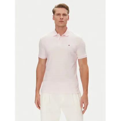 Zdjęcie Tommy Hilfiger Polo MW0MW39994 Różowy Regular Fit