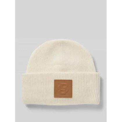 Zdjęcie Czapka beanie z detalem z logo model ‘Laru’