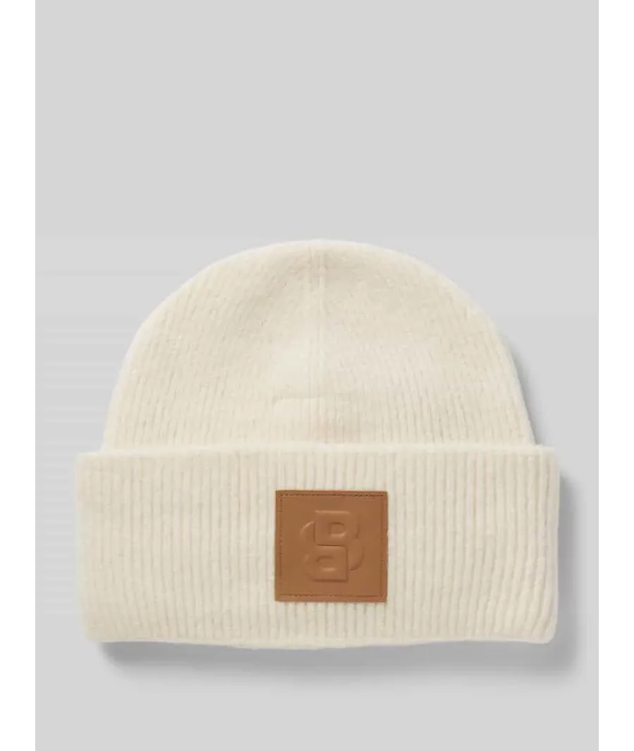 obrazek 1 Czapka beanie z detalem z logo model ‘Laru’