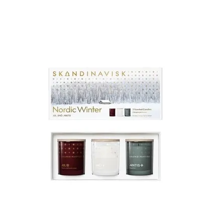 Zdjęcie SKANDINAVISK Nordic Winter Seasonal Giftset Zestaw świec 1 szt.