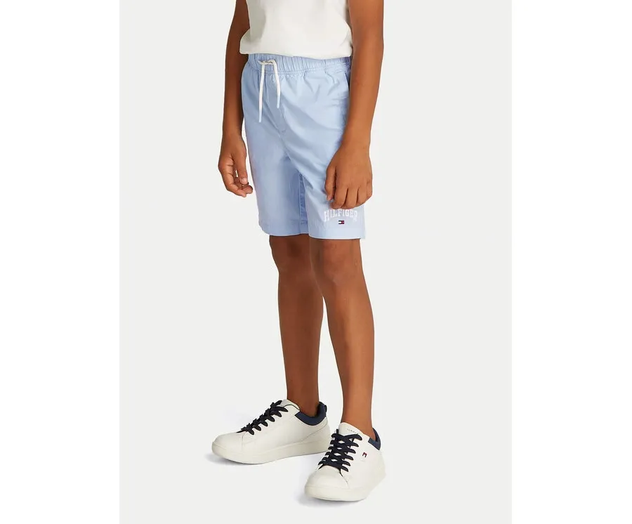 obrazek 1 Tommy Hilfiger Szorty sportowe KB0KB09642 Błękitny Regular Fit