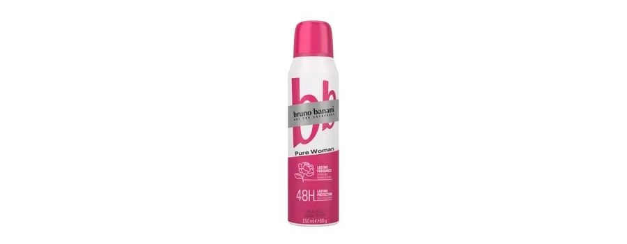 obrazek 1 Bruno Banani Pure Woman Antitranspirant Dezodorant w sprayu 150 ml