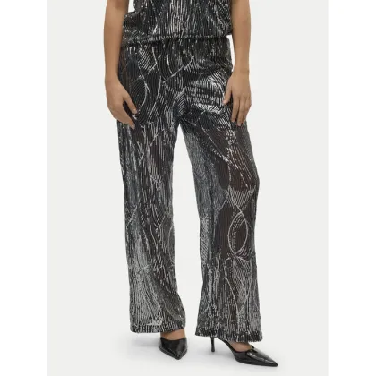 Zdjęcie Vero Moda Spodnie materiałowe Ellen 10319016 Czarny Straight Fit