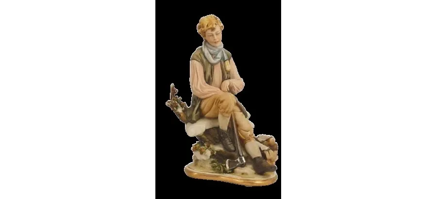 obrazek 1 Zimowa porcelanowa figurka