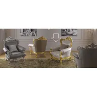 Picture An antique-style armchair for a beautiful living room - Morello Gianpaolo
