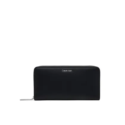 Zdjęcie Calvin Klein Duży Portfel Damski Ck Must Large Zip Around Wallet K60K606698 Czarny