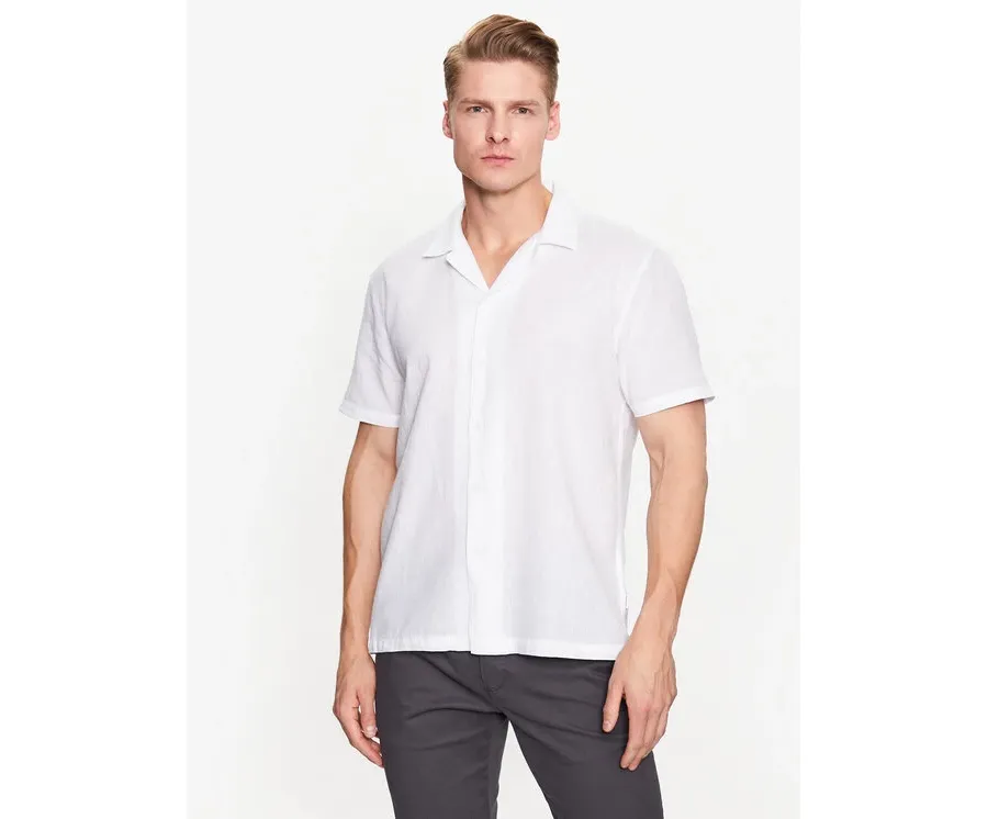 obrazek 1 Lindbergh Koszula 30-203319 Biały Relaxed Fit
