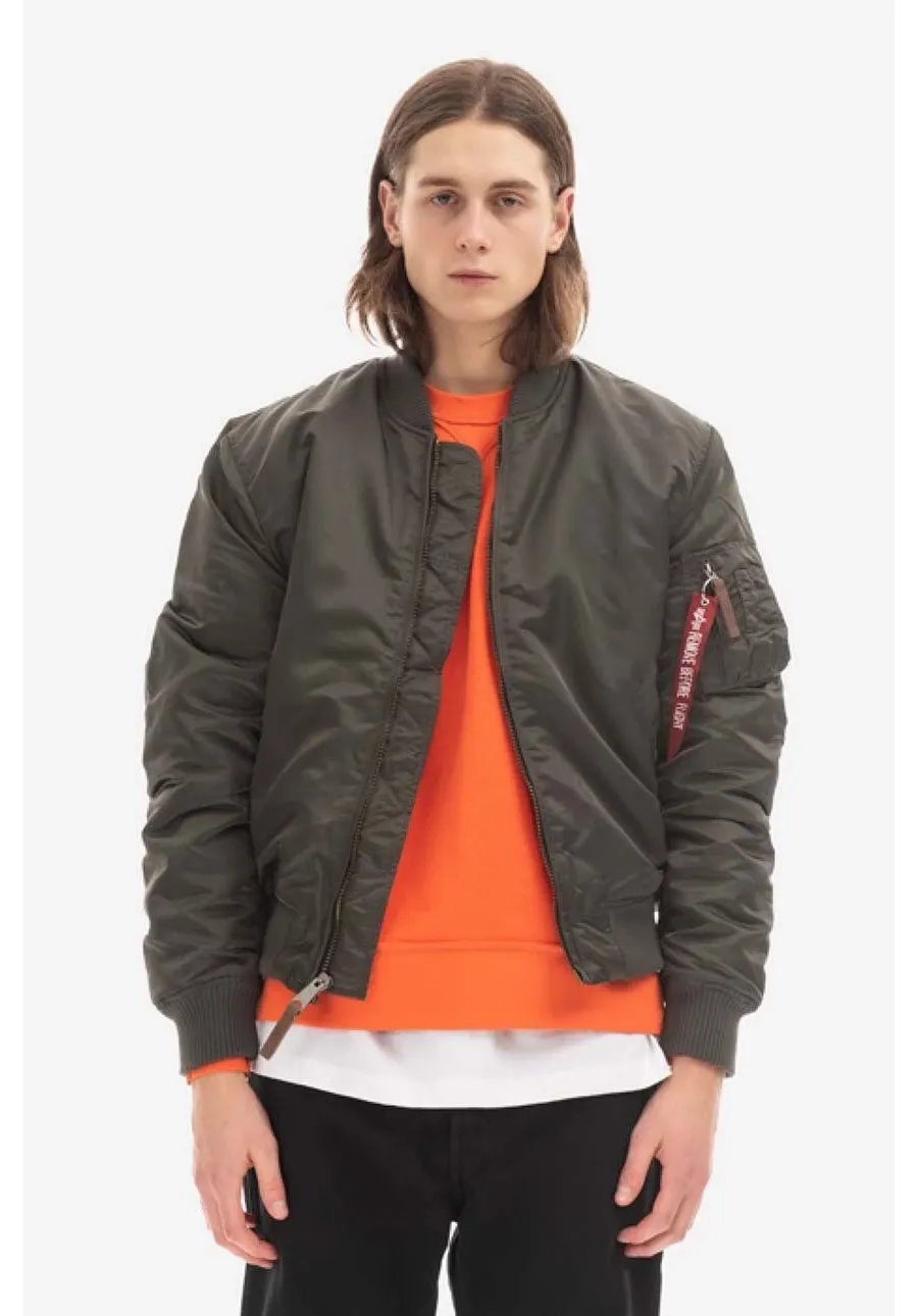 obrazek 1 Alpha Industries kurtka bomber MA-1 VF 59 męski kolor szary przejściowa 191118.04-SZARY