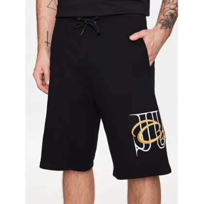 Zdjęcie Just Cavalli Szorty sportowe 74OBDI07 Czarny Regular Fit