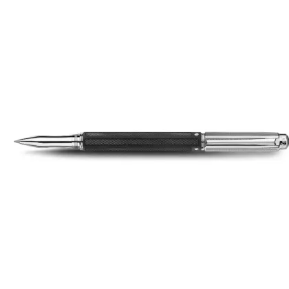 Picture Unusual Varius Rubracer ballpoint pen - silver-plated/rhodium-plated