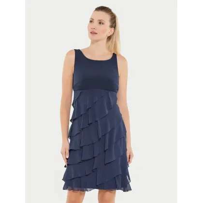 Zdjęcie Swing Sukienka koktajlowa 77757710 Granatowy Slim Fit
