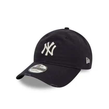 Zdjęcie New Era Czapka z daszkiem Distressed 9Forty New York Yankees 60595226 Granatowy