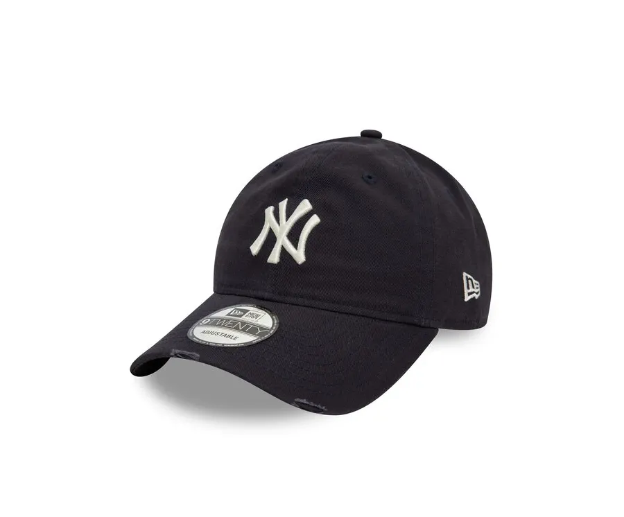 obrazek 1 New Era Czapka z daszkiem Distressed 9Forty New York Yankees 60595226 Granatowy
