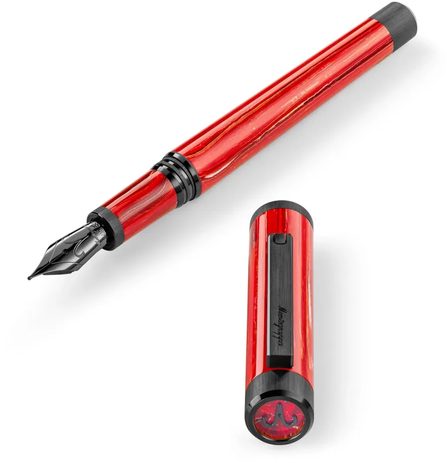 obrazek 4 Pióro wieczne Zero Zodiak Baran, Ultra Black, stalówka 14K