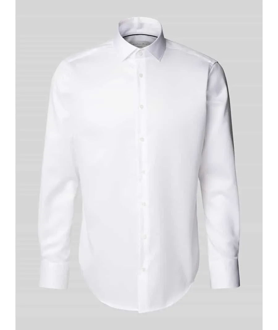 obrazek 1 Koszula biznesowa o kroju regular fit z kołnierzykiem typu kent