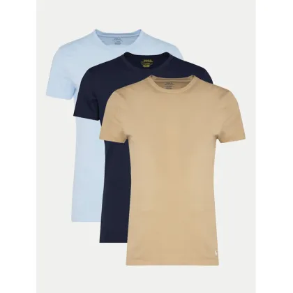 Zdjęcie Polo Ralph Lauren Komplet 3 t-shirtów 714830304034 Kolorowy Slim Fit