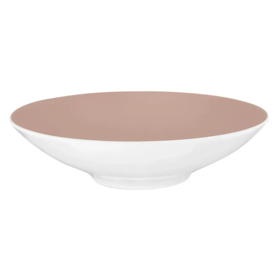 obrazek 1 Porcelanowy okrągły talerz na makaron lub do zupy 23 cm z Niemiec - Seltmann Weiden