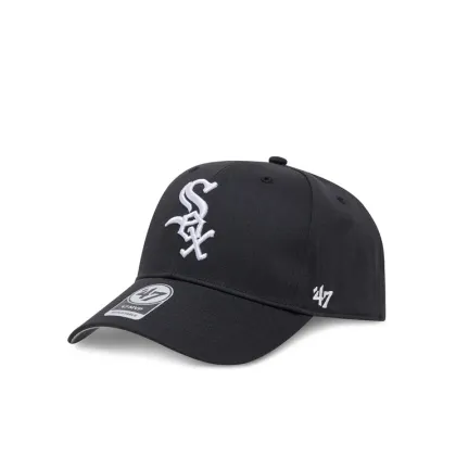 Zdjęcie 47 Brand Czapka z daszkiem MLB Chicago White Sox Raised Basic '47 MVP B-RAC06CTP Czarny