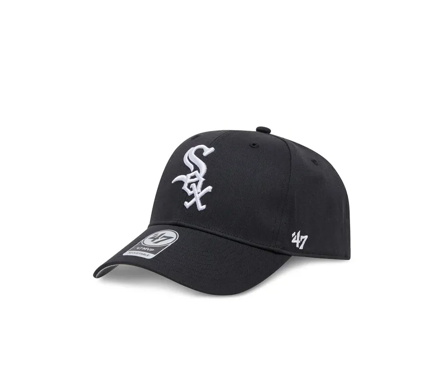 obrazek 1 47 Brand Czapka z daszkiem MLB Chicago White Sox Raised Basic '47 MVP B-RAC06CTP Czarny
