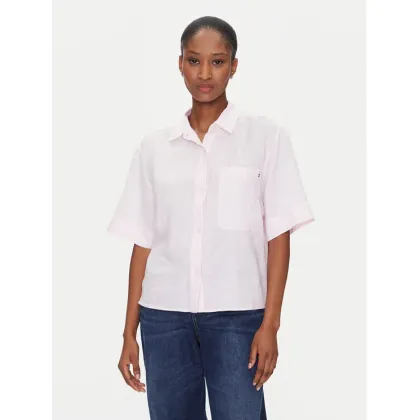 Zdjęcie Tommy Hilfiger Koszula WW0WW44720 Różowy Relaxed Fit