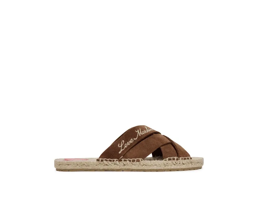 obrazek 1 LOVE MOSCHINO Klapki JA28362G0MIG0300 Brązowy