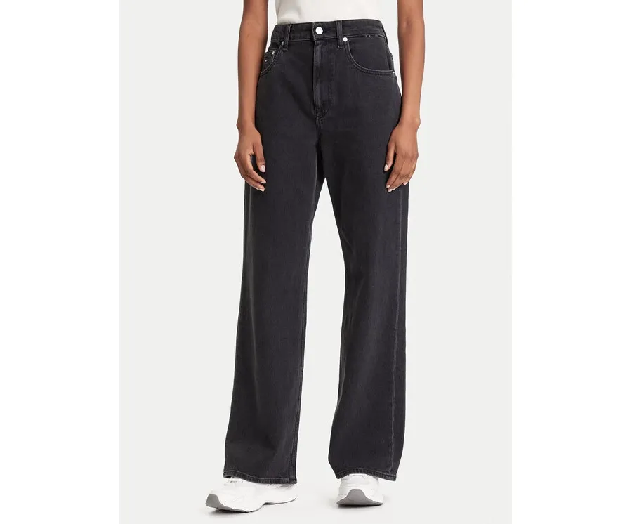 obrazek 1 Tommy Jeans Jeansy Mia DW0DW20455 Czarny Relaxed Fit