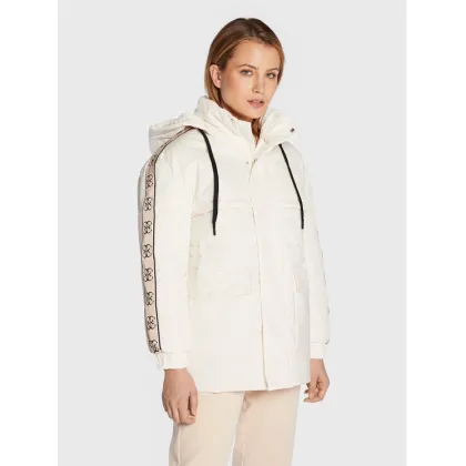 Zdjęcie Guess Kurtka zimowa 4G V2BL09 WF330 Écru Regular Fit
