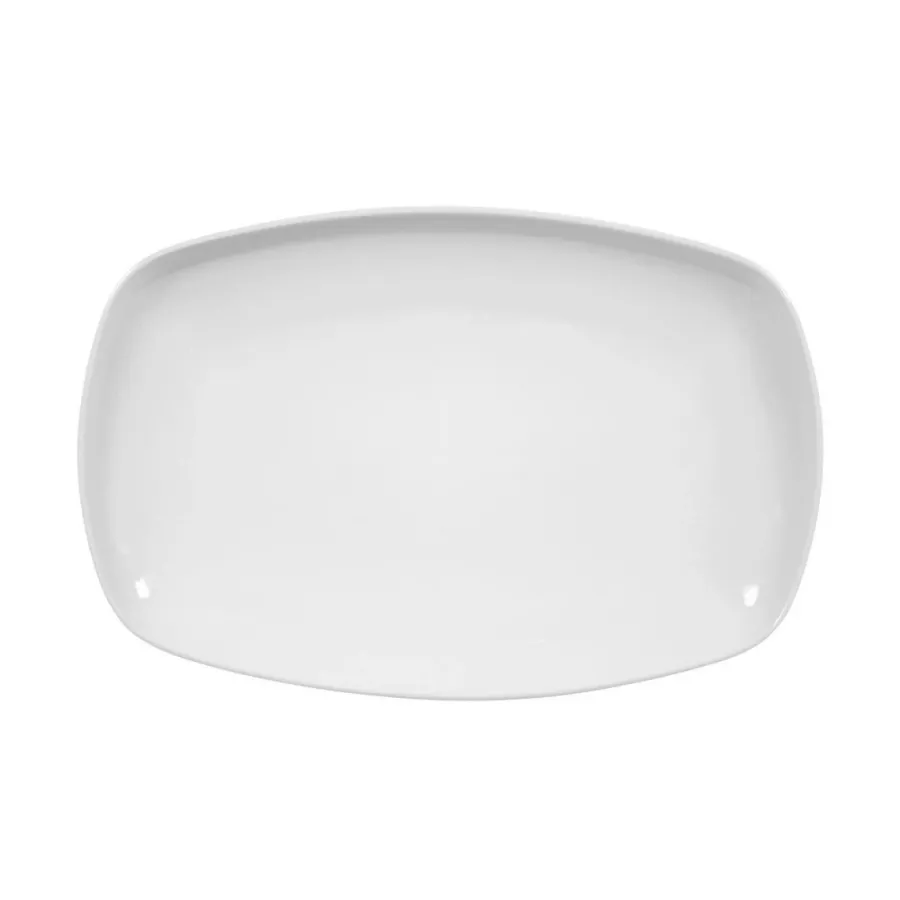 obrazek 1 Biały prostokątny półmisek do serwowania 25x16,5 cm - Seltmann Weiden