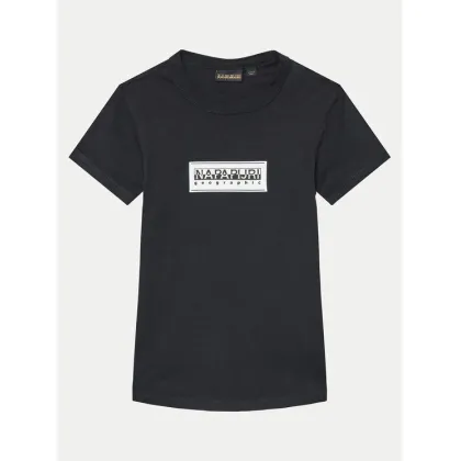 Zdjęcie Napapijri T-Shirt S-Chamois NP0A4HYL S Czarny Regular Fit