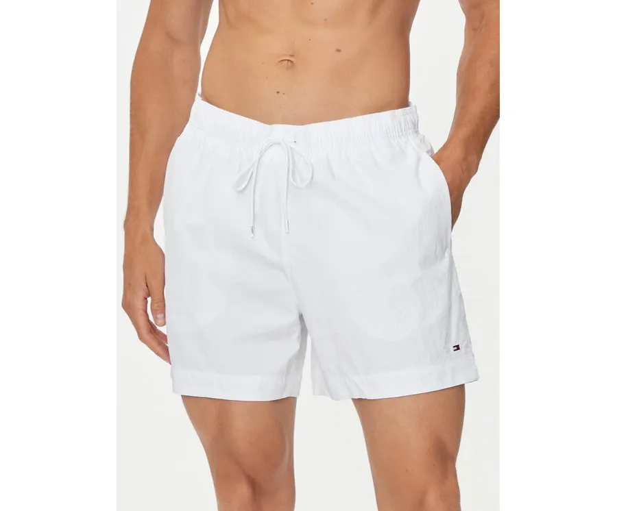 obrazek 1 Tommy Hilfiger Szorty kąpielowe UM0UM03280 Biały Regular Fit